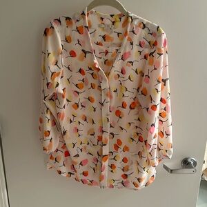 Colorful flower blouse